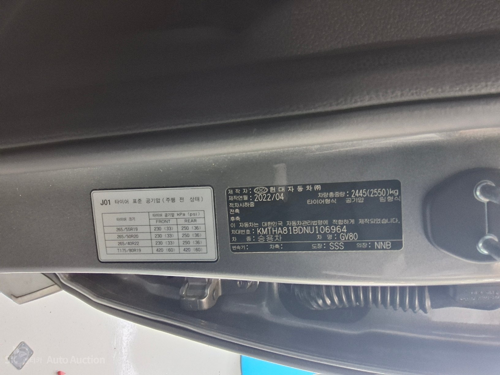 2022 - genesis gv80