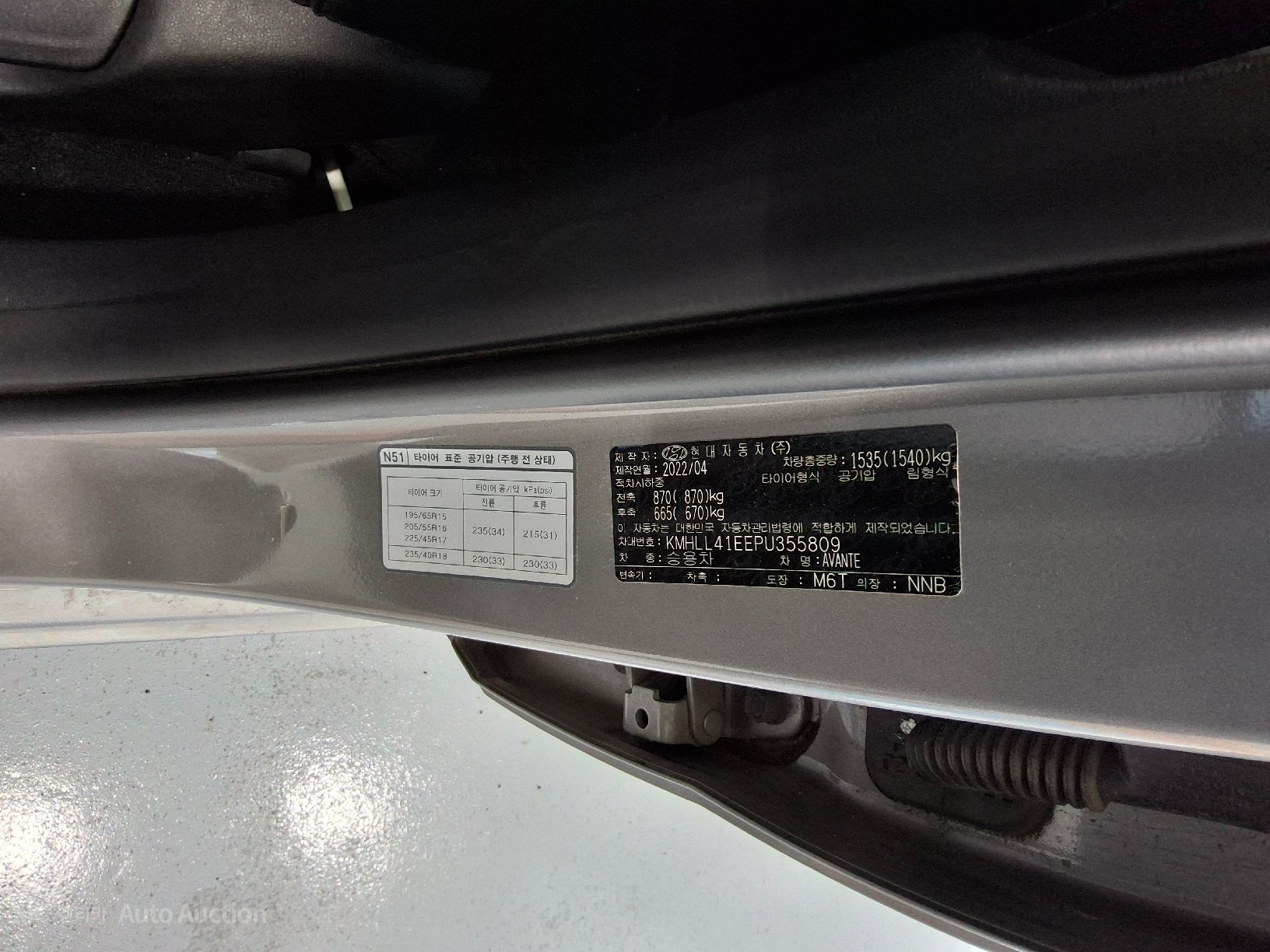 2023 - hyundai avante